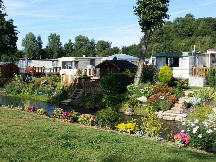 petit camping résidentiel Normandie Veules les Roses